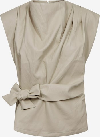 Top ' GittCC ' di co'couture in beige: frontale