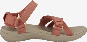 TEVA Sandale 'Sanborn Mia' in Rot