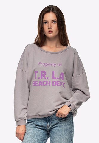 True Religion Sweatshirt in Grey: front