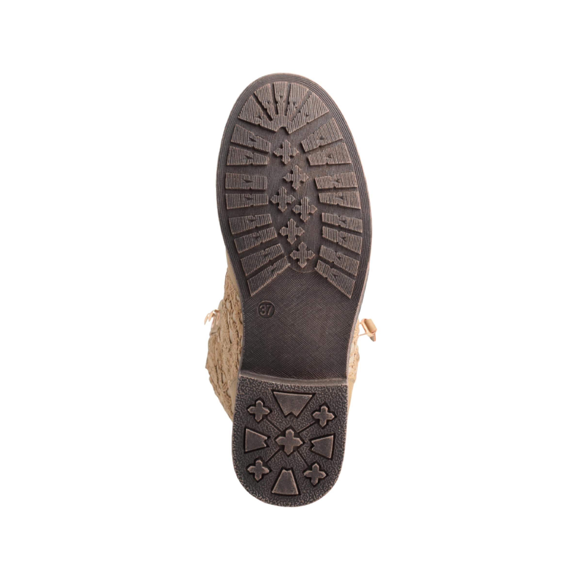 Elara Snørestøvletter i brun