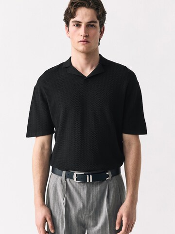 Next T-shirt i svart: framsida