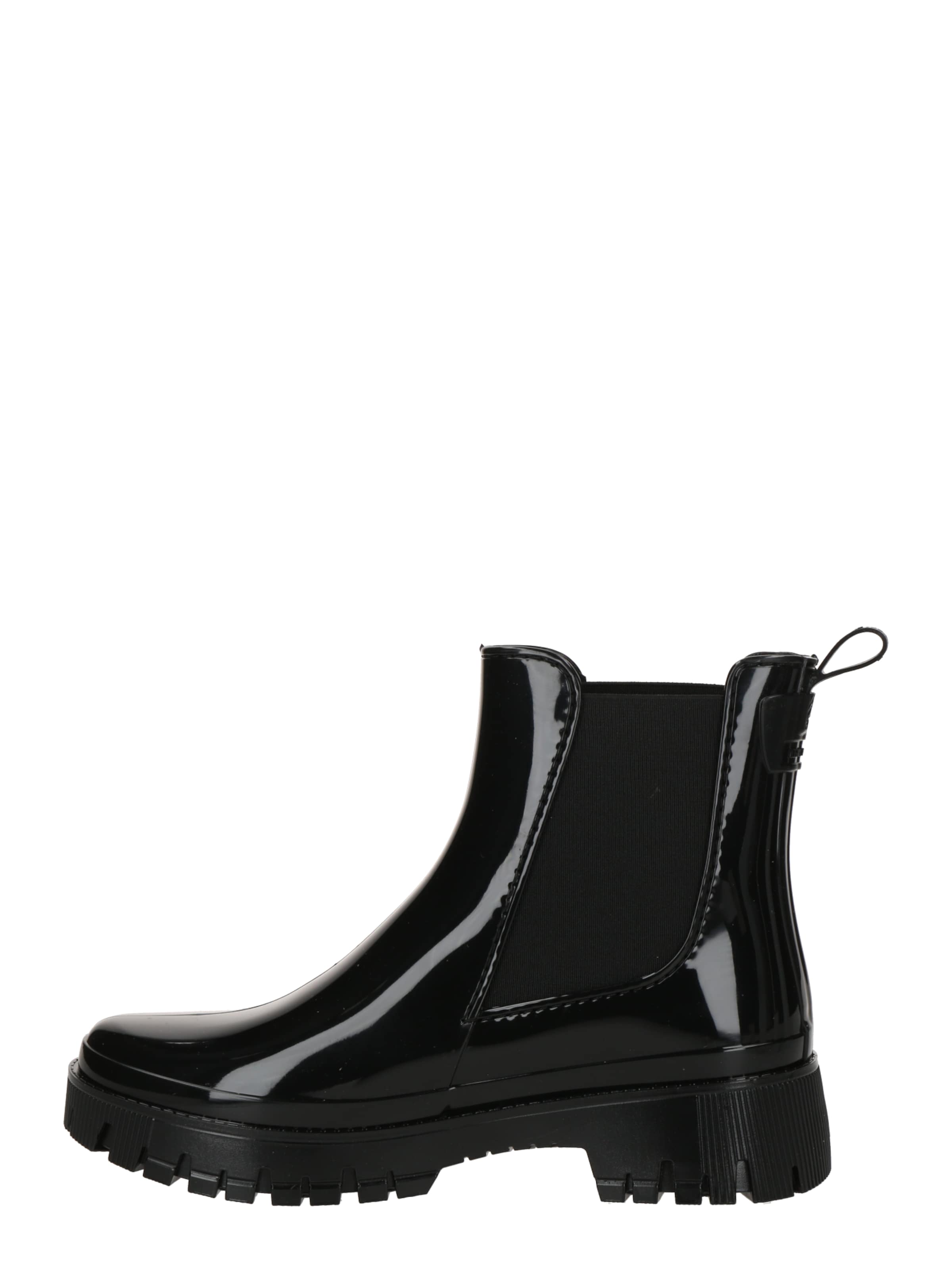 Ghete chelsea 'PEACHY' de la LEMON JELLY pe negru