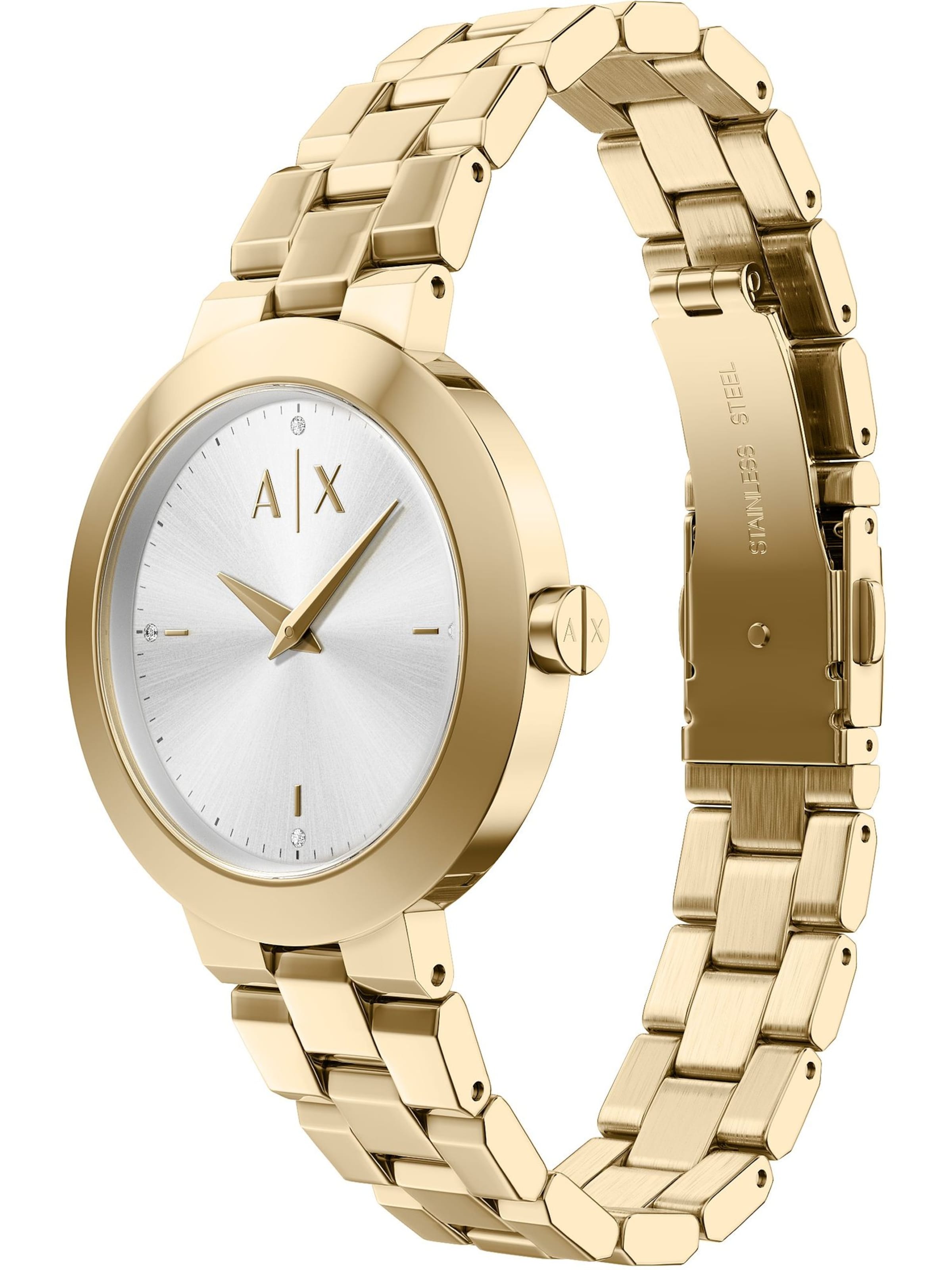 ARMANI EXCHANGE Analoguhr in Gold