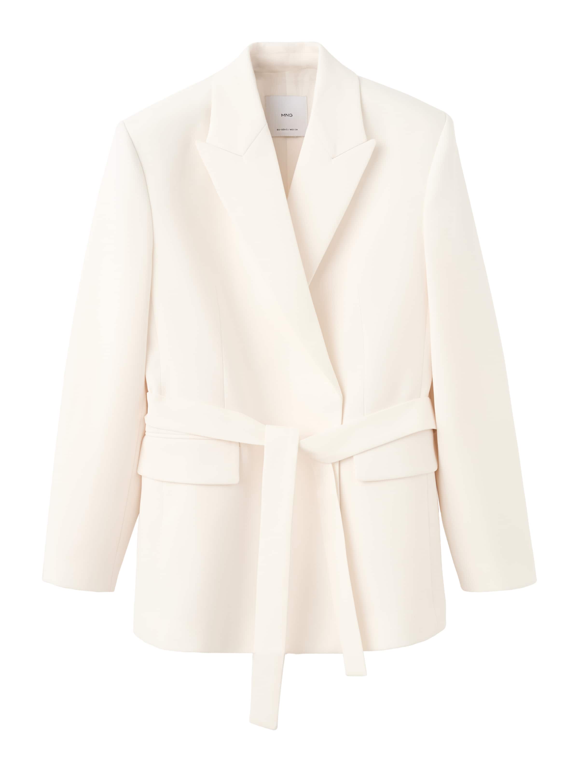 Sacou 'Iguana' MANGO pe alb, Vizualizare produs