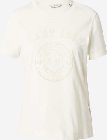 GANT T-Shirt in Beige: predná strana