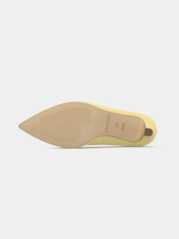 GABOR Czółenka w kolorze żółty