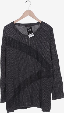Emilia Lay Sweater & Cardigan in 6XL in Black: front