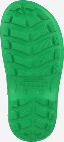 Crocs أحذية من المطاط 'Handle It' بلون أخضر