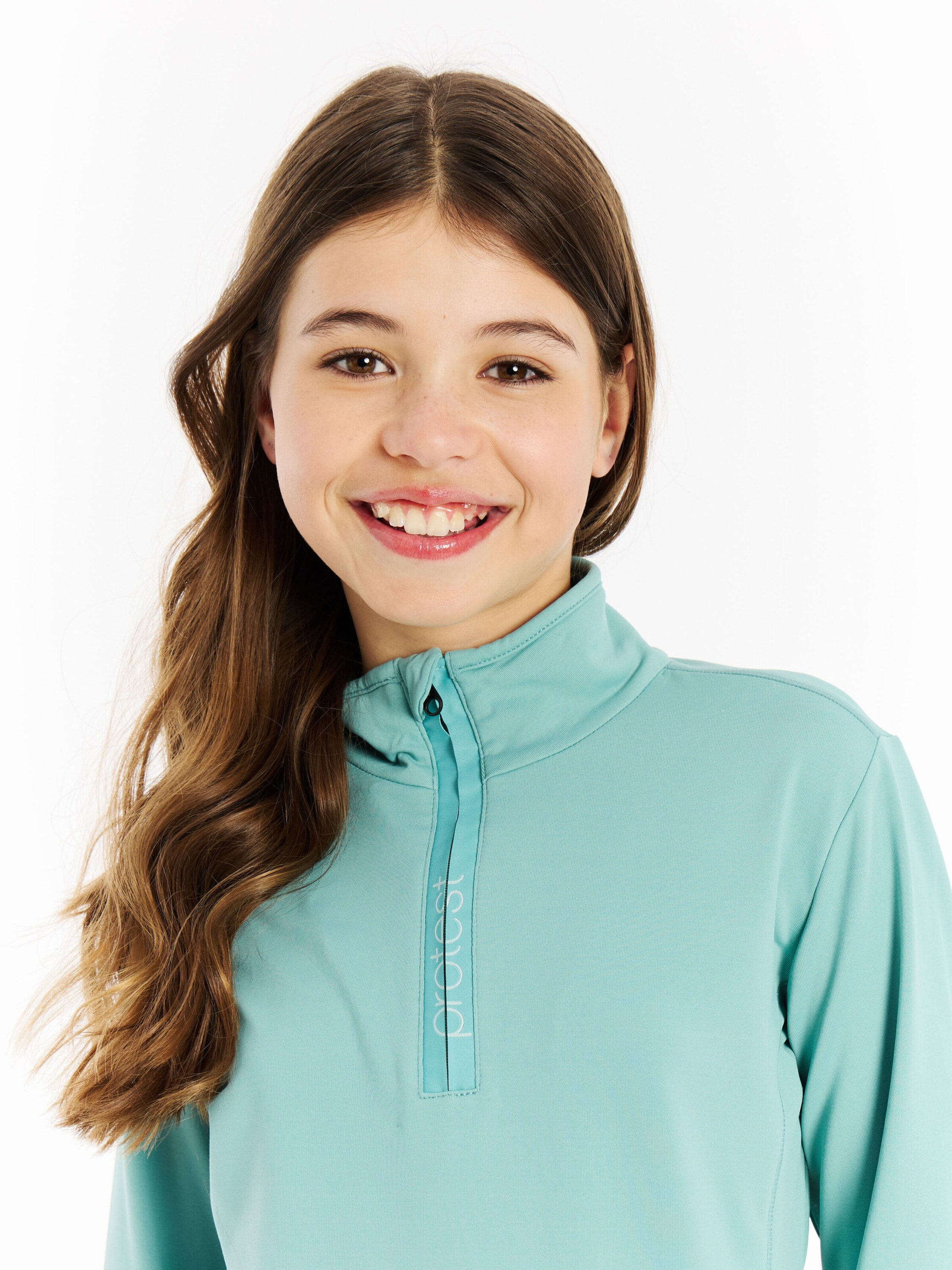 PROTEST Sportief sweatshirt 'REFABRIZOY JR' in Blauw
