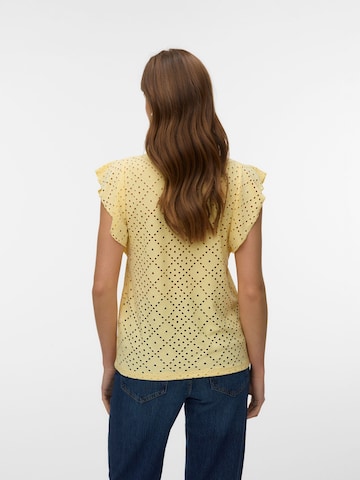 VERO MODA Blouse 'VMTassa' in Yellow
