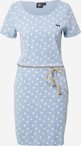 WLD Dress 'BIRD FLYING HIGH' in Blue: front