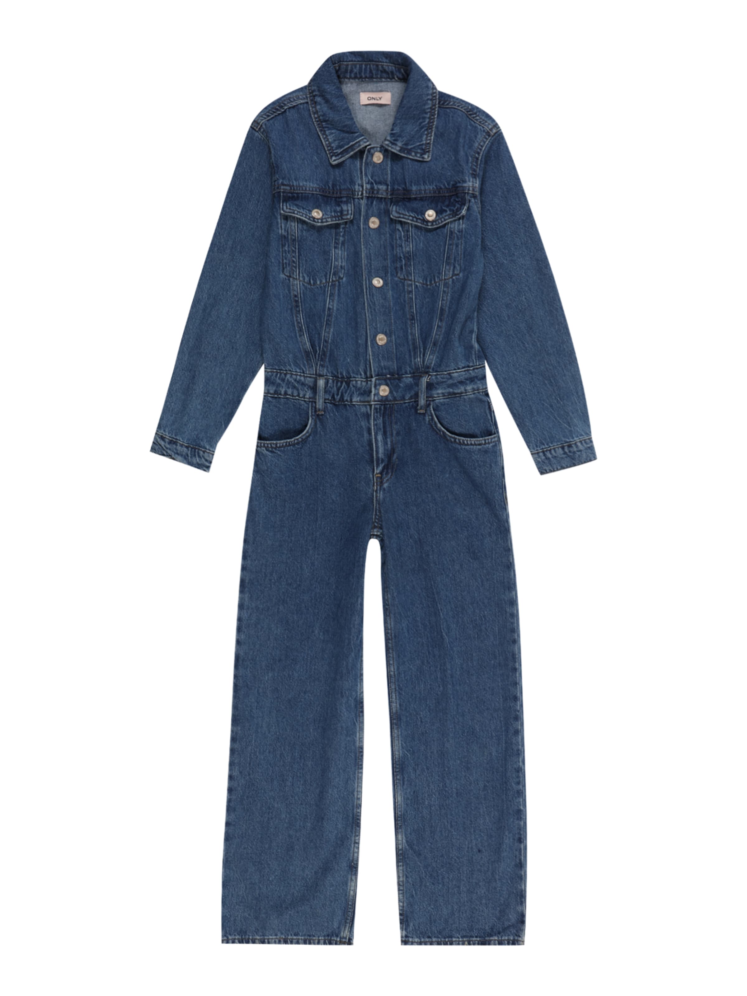ONLY GIRLS Overal - Modrá: predná strana
