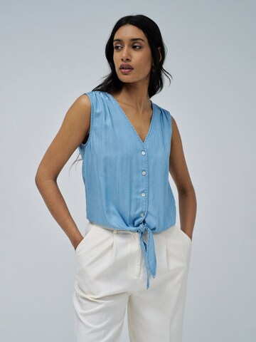 Chemisier 'Birmingham' Salsa Jeans en bleu : devant