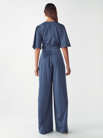Willa Jumpsuit 'Omaha' in Blauw: terug