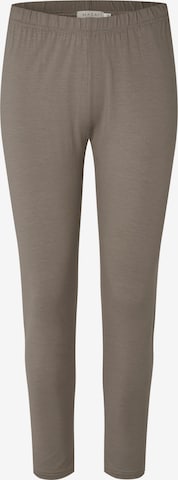 Coupe slim Leggings 'Pia' Masai en marron : devant