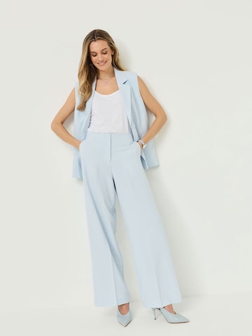 Wide Leg Pantalon Tamaris en bleu