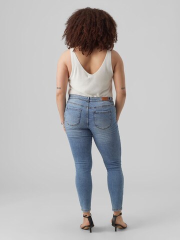 Vero Moda Curve Skinny Jeans i blå