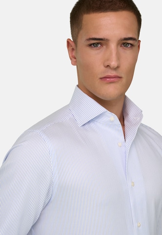 Boggi Milano Klederdracht shirt in Blauw