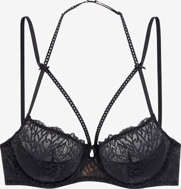 Soutien-gorge JETTE en noir : devant