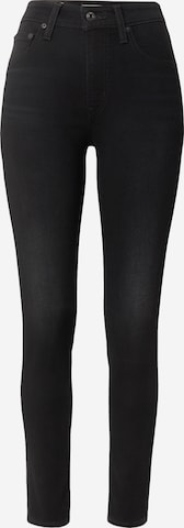 juoda LEVI'S ® Prigludęs Džinsai '721 High Rise Skinny': priekis