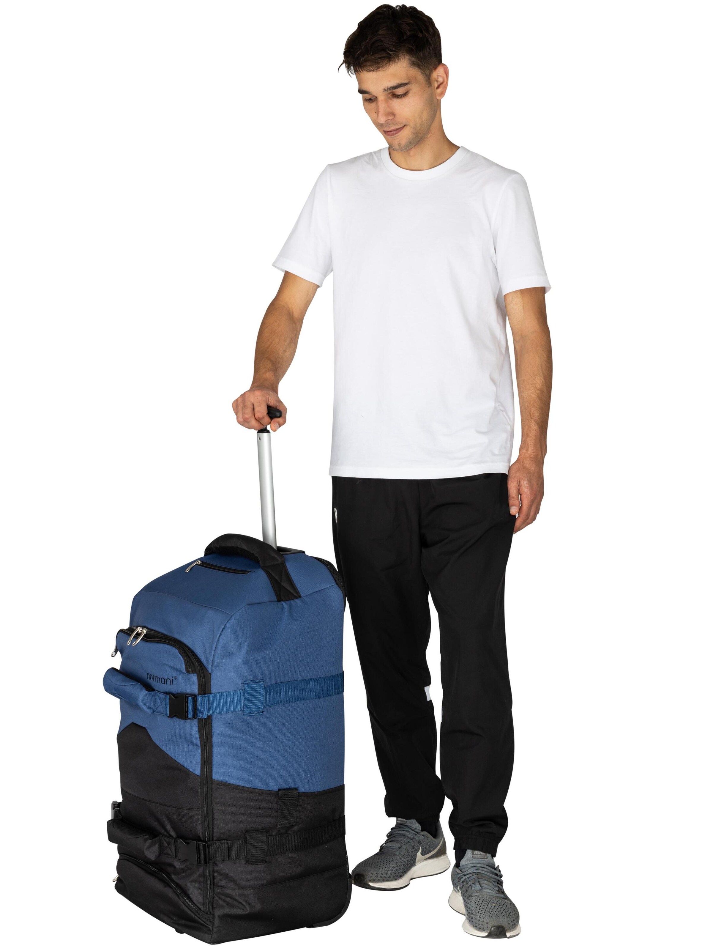 normani Trolley in Zwart: voorkant