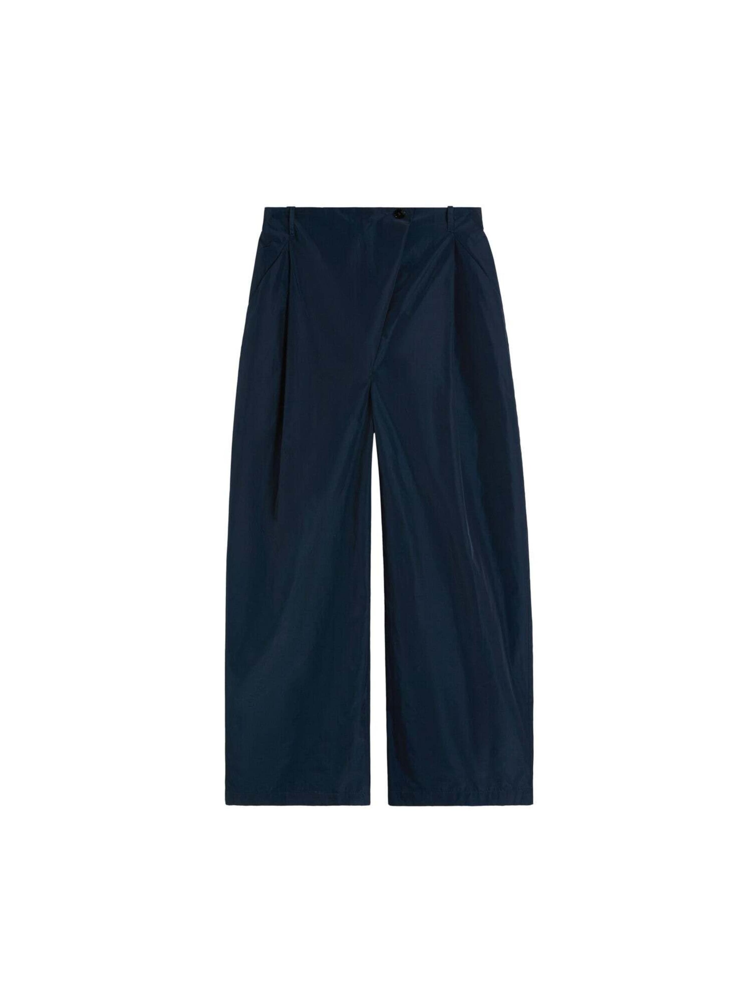 Scalpers Pleat-front trousers 'New Tafeta ' in 34 in Blue, Item view