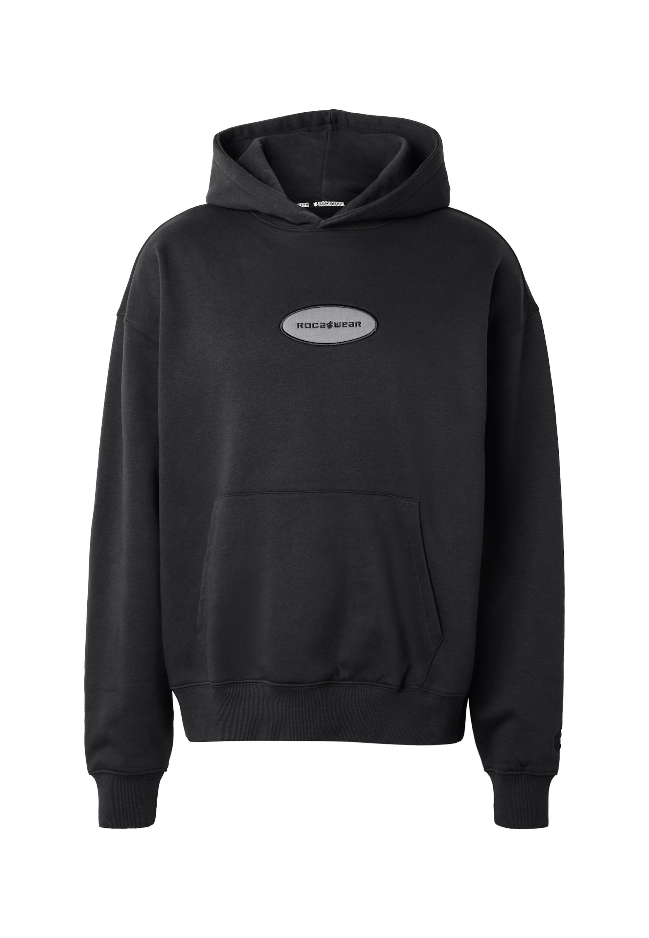 ROCAWEAR Sweatshirt 'Simpleroc' in Black: front