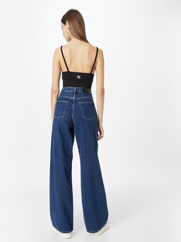 Calvin Klein Wide Leg Jeans in Blau