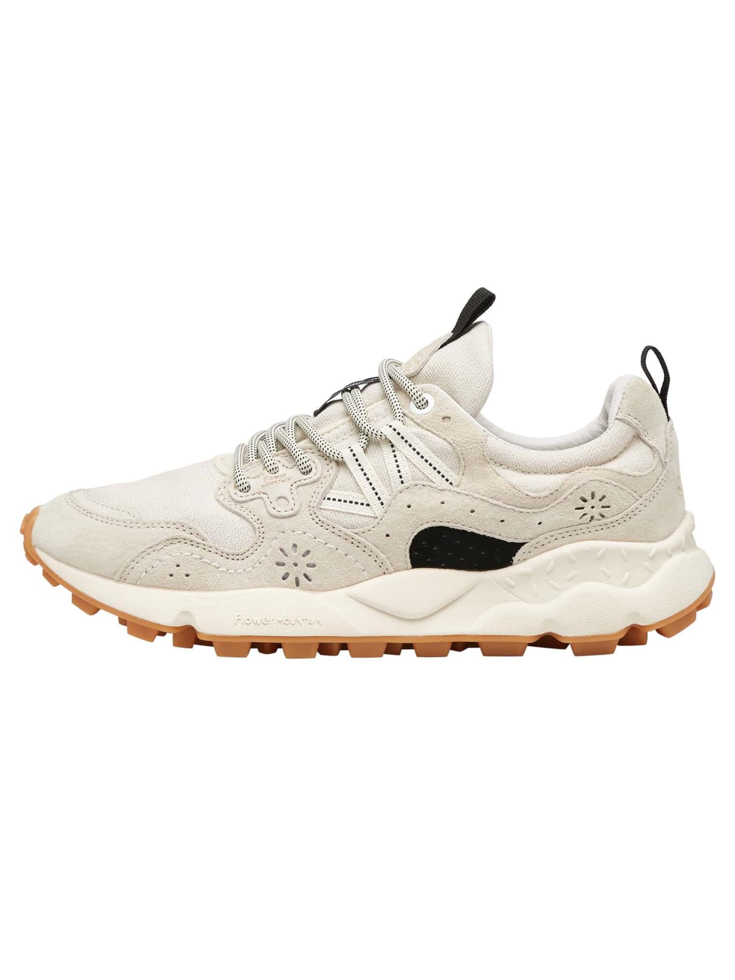 Flower Mountain Platform trainers 'YAMANO 3 UNI' in Beige: front