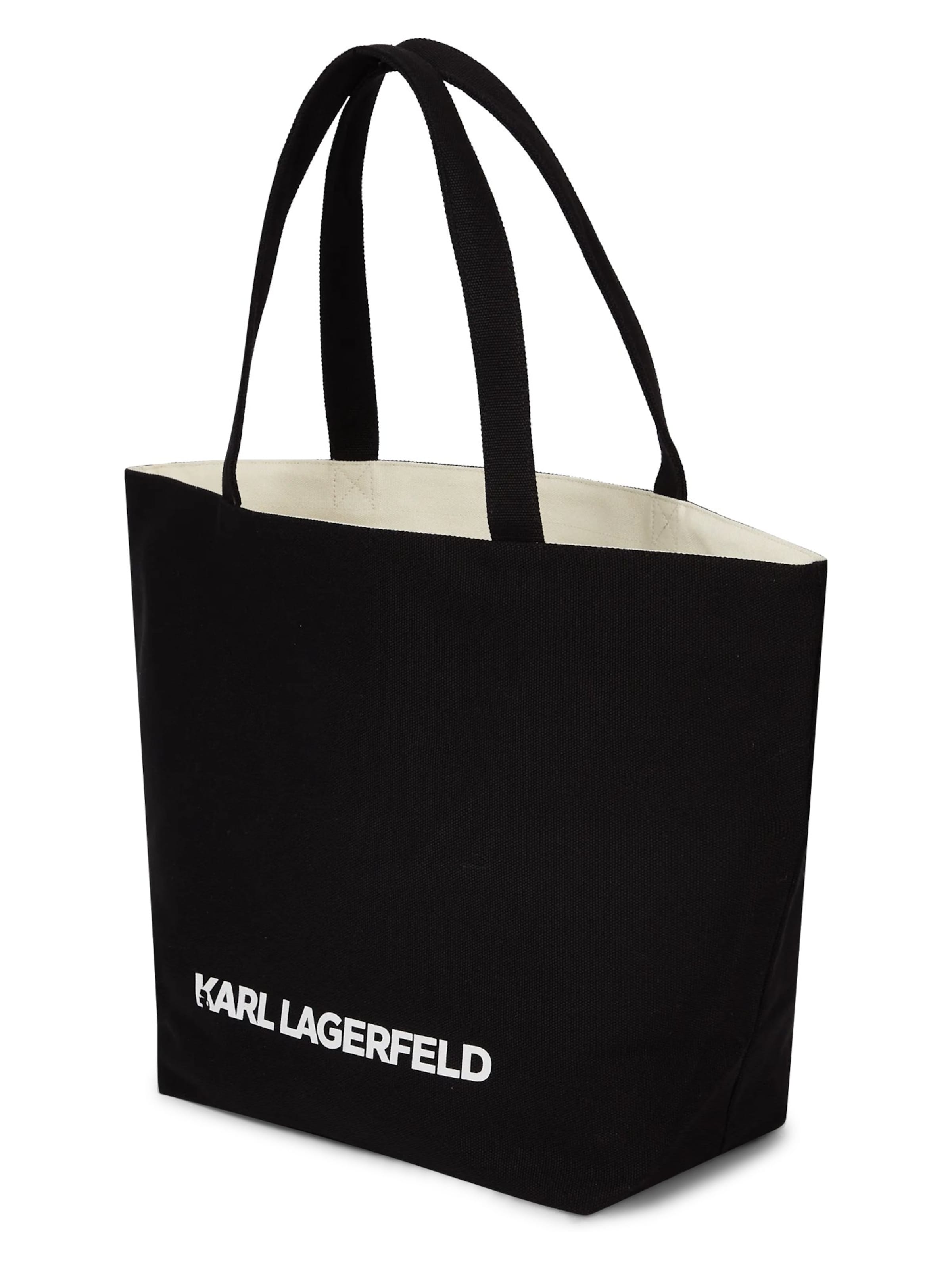 Karl Lagerfeld Shopper 'Après-Ski-Club' in Zwart