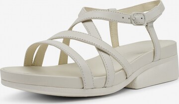 CAMPER Strap Sandals 'Minikaah' in White: front