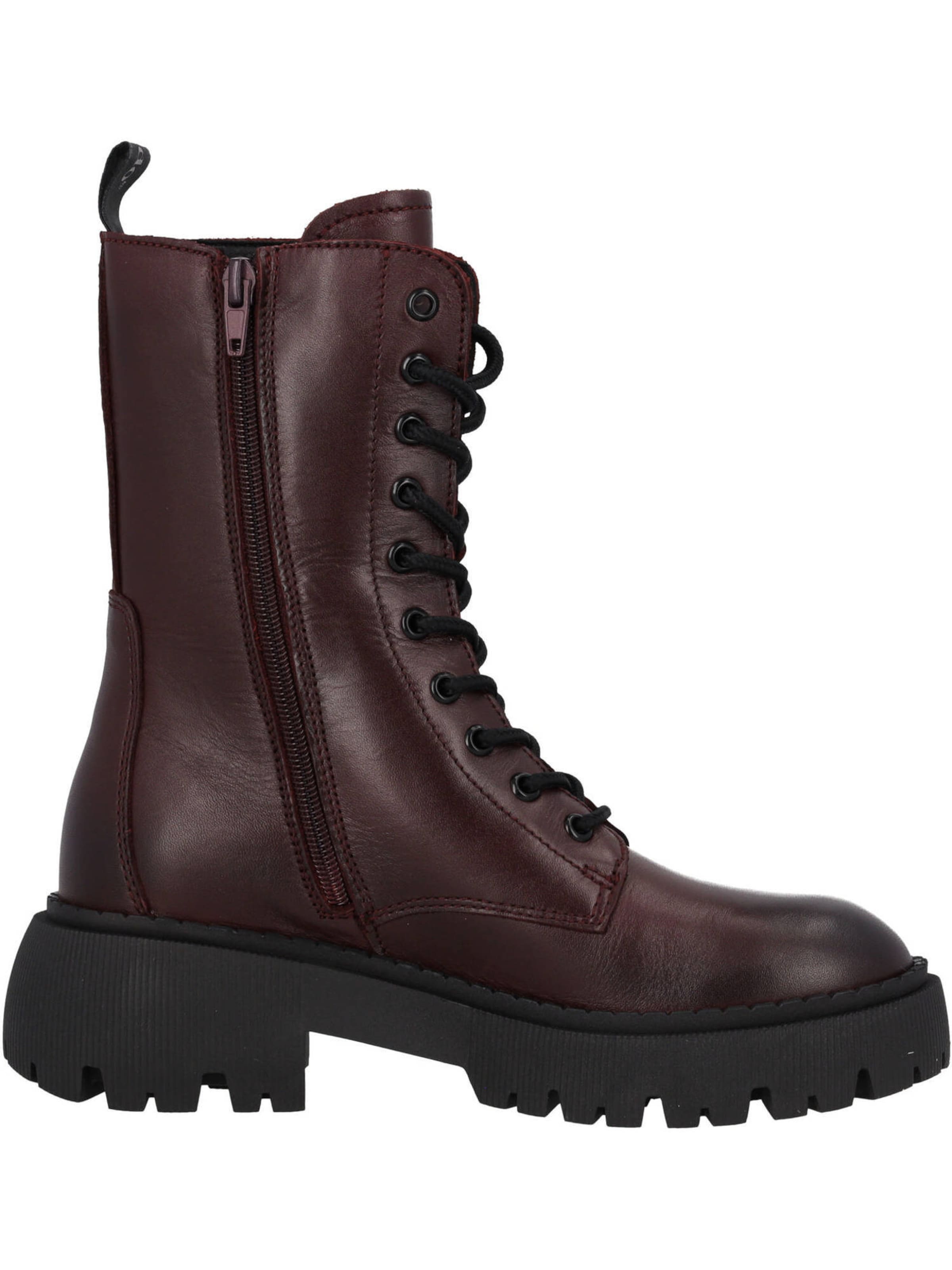 Palado Lace-up bootie 'Delos' in Red