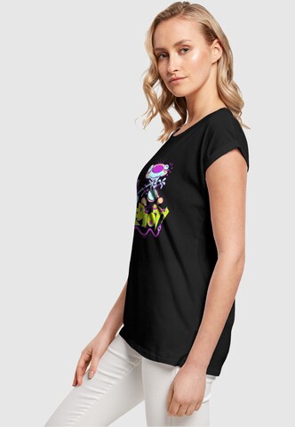 Merchcode T-Shirt 'Ren And Stimpy - 90s' in Schwarz