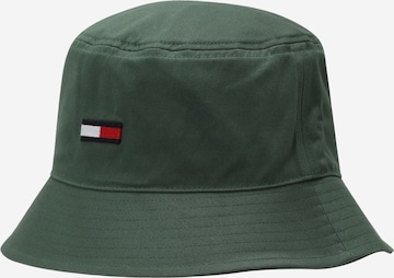 Tommy Jeans Hat in Green: front