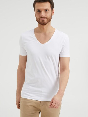 T-Shirt WE Fashion en blanc