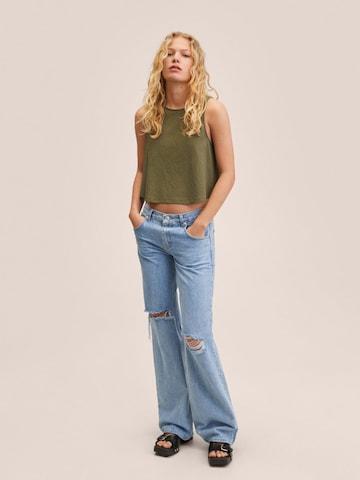 MANGO Top 'CINTIA 2' in Groen