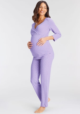 Pyjama LASCANA en violet