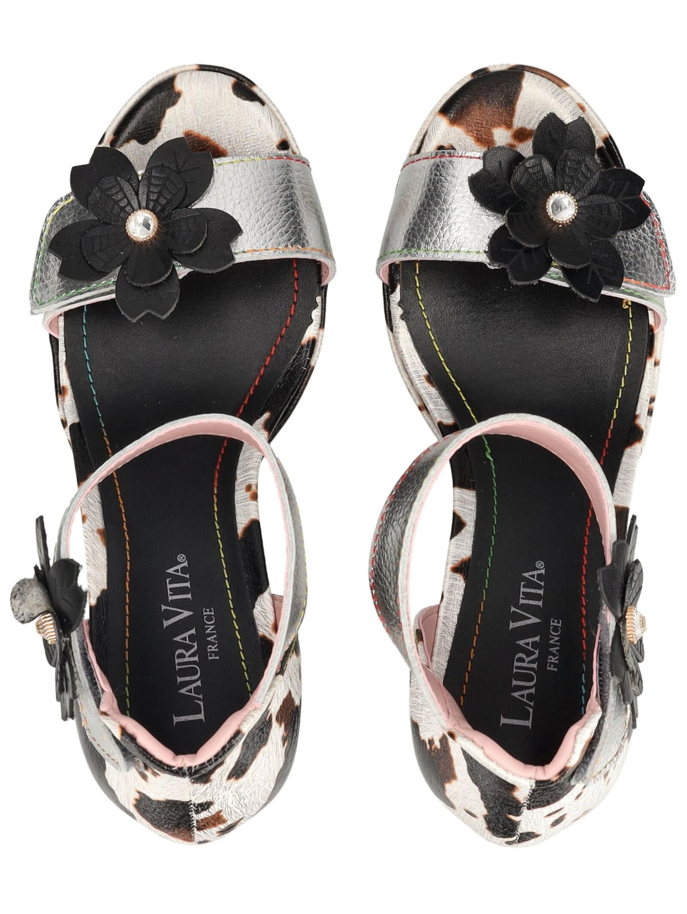 Laura Vita Sandal in Black
