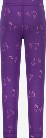 SALT AND PEPPER Slimfit Leggings in Lila