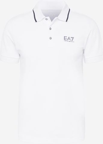 EA7 Emporio Armani T-shirt i vit: framsida