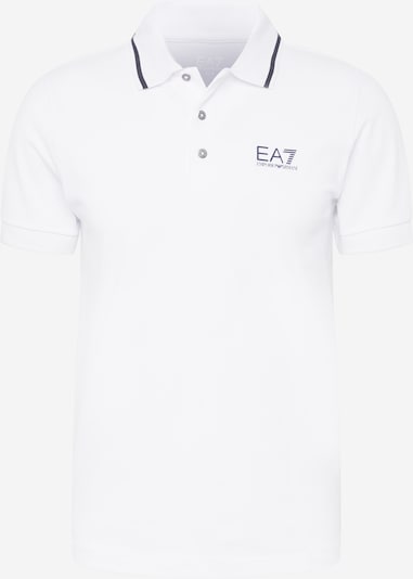 EA7 Emporio Armani T-shirt i marinblå / vit, Produktvy