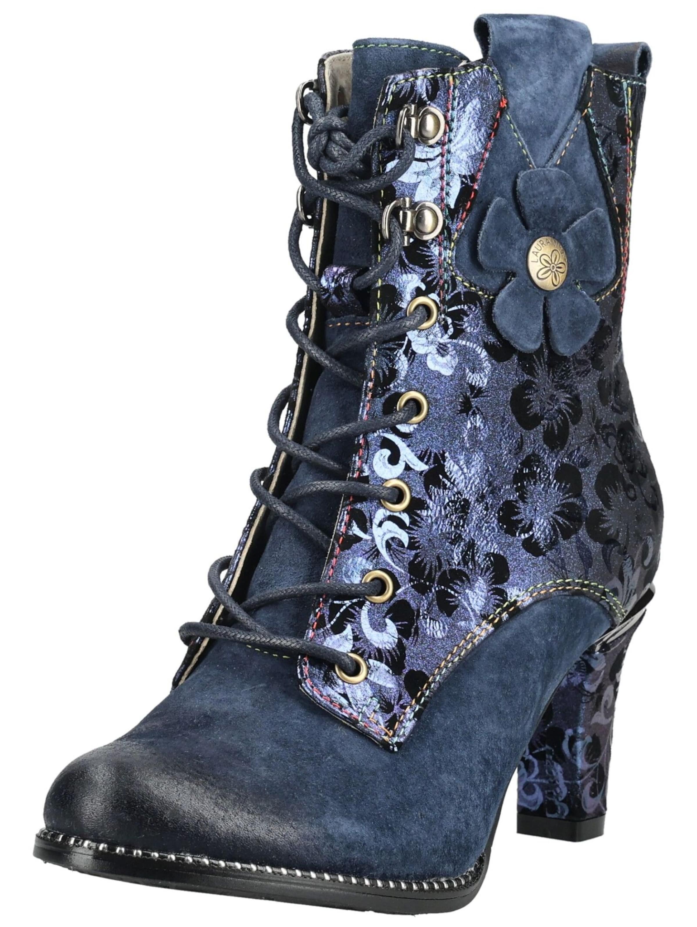 Laura Vita Stiefelette in Blau: Vorderseite