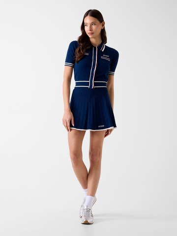 GUESS Knit Cardigan in Blue