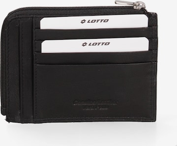 LOTTO Portemonnaie in Schwarz: Vorderseite
