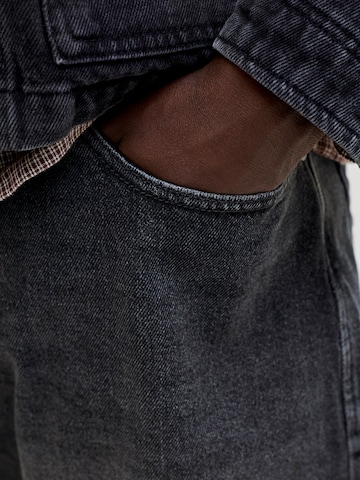 JACK & JONES - Loosefit Vaquero 'JWHTONY JJORIGINAL' en negro