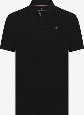 DENIM CULTURE - Camiseta 'TADAS' en negro: frente
