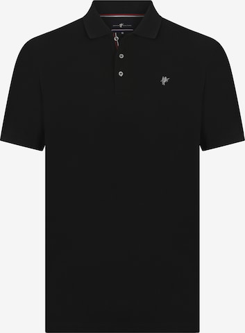 DENIM CULTURE - Camisa 'TADAS' em preto: frente