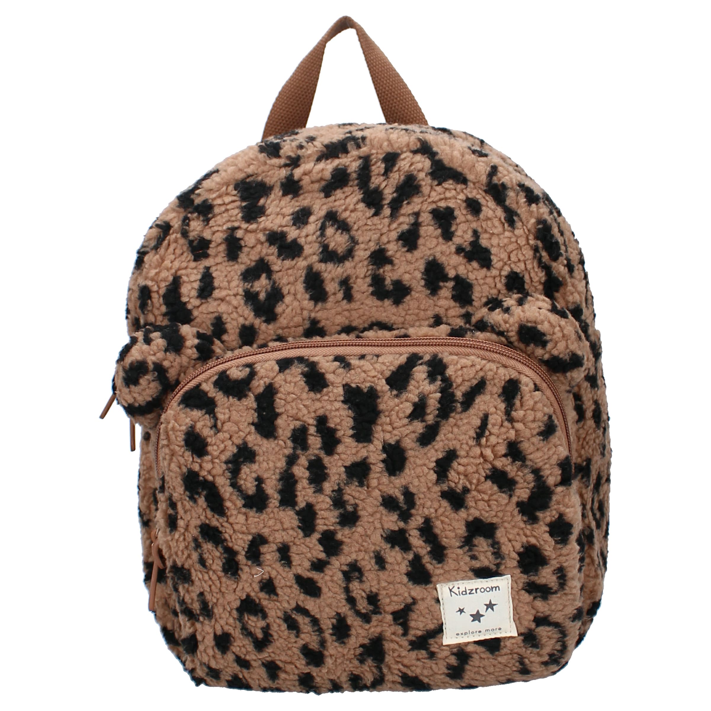 VADOBAG Rugzak 'Beary Excited' in Bruin: voorkant