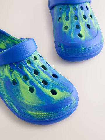 Next Clogs in Blau