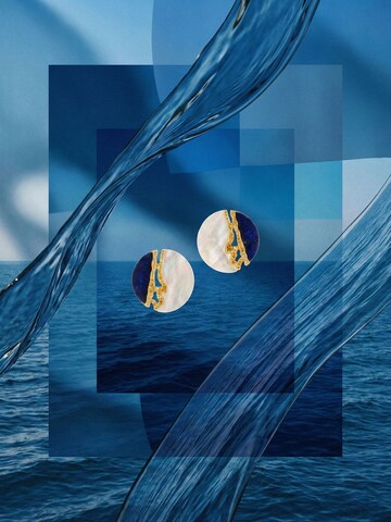 Nemomatheo Earrings 'Himmel und Meer' in Blue
